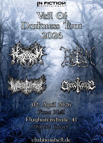 02.04.2026: Asagraum, Enisum, Waldgeflüster, Convictive im From Hell in Erfurt